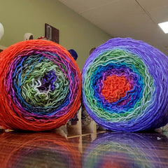 Fox Sock Gradient Cakes