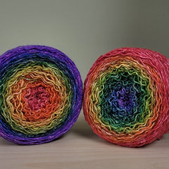 Fox Sock Gradient Cakes