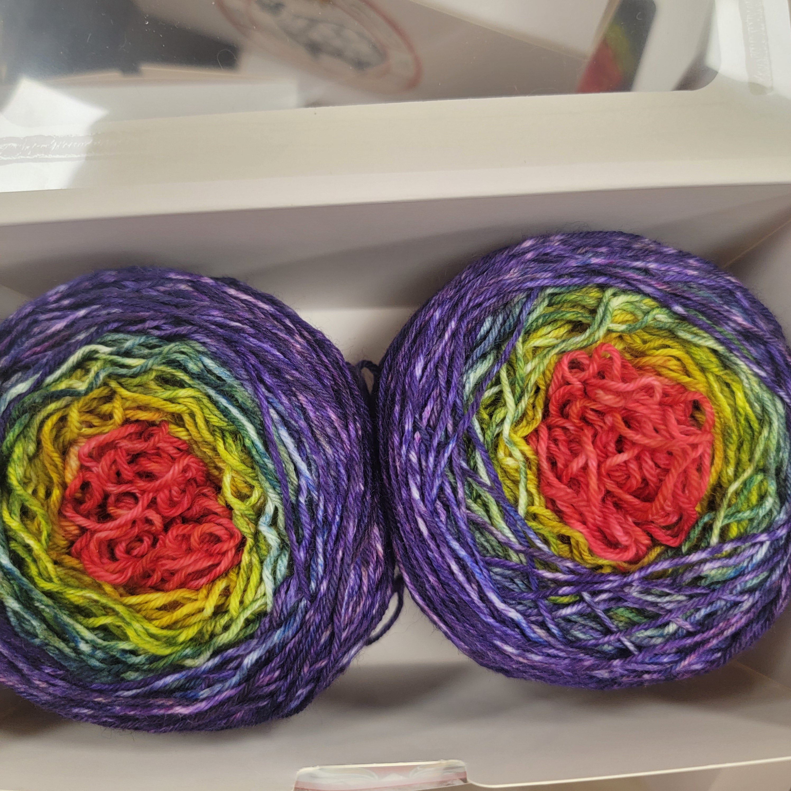 Fox Sock Gradient Cakes