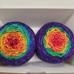 Fox Sock Gradient Cakes