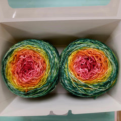 Fox Sock Gradient Cakes