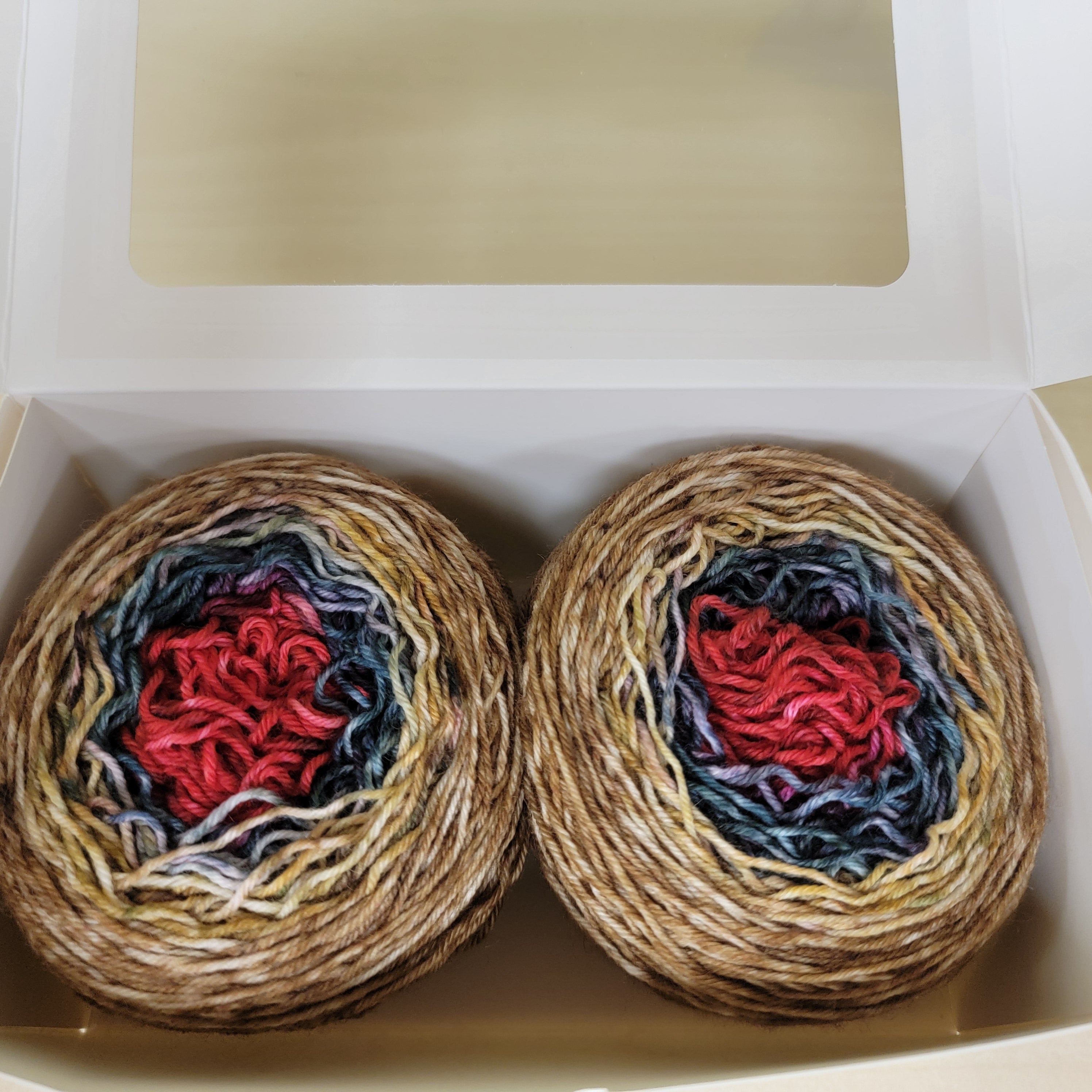 Fox Sock Gradient Cakes