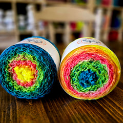 Fox Sock Gradient Cakes