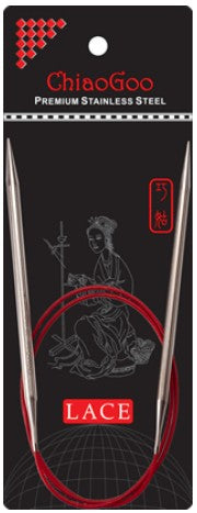 Chiaogoo Stainless Steel ~ Red Lace ~  16