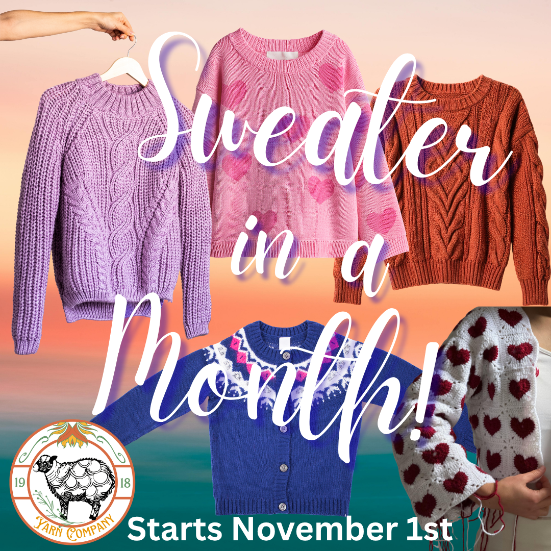 Sweater in a Month!