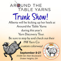 Around the Table Custom Colorway & Trunk Show!